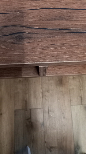 Письменный стол Леон Лофт бетон / черный матовый фото покупателя 108