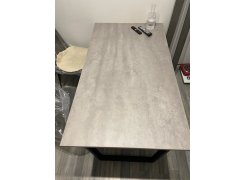 Стол Лота Лофт 140 25 мм юта / белый матовый фото покупателя 885