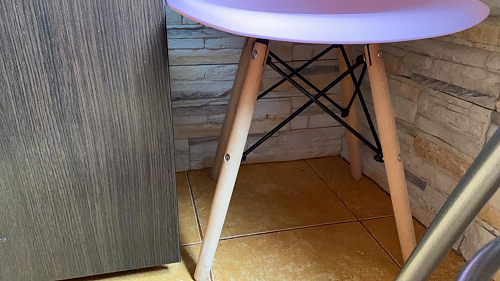 Пластиковый стул Eames PC-015 серый фото покупателя 441