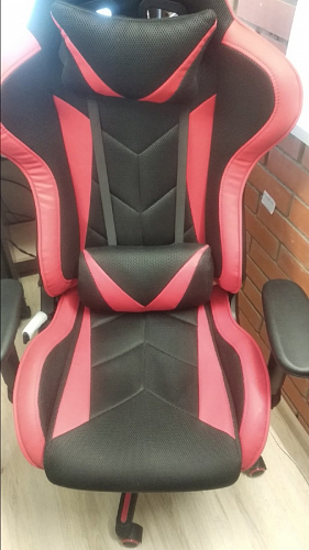 Компьютерное кресло Kano черное / красное фото покупателя 110