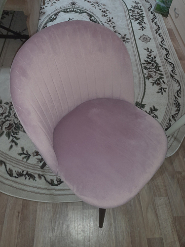 Стул на металлокаркасе Gabi gray / black фото покупателя 71