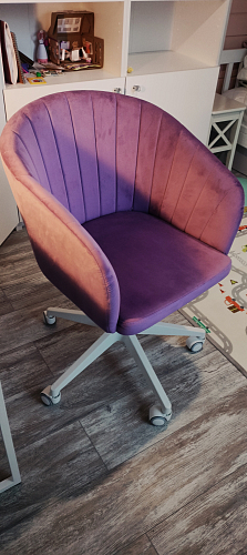 Компьютерное кресло Тибо светло-коричневый / белый фото покупателя 212