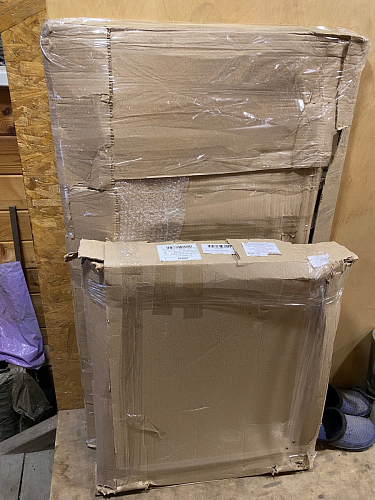 Стол Лота Лофт 140 25 мм черный матовый / бетон фото покупателя 771