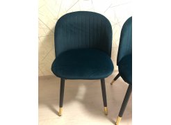 Стул на металлокаркасе Gabi green / black фото покупателя 147