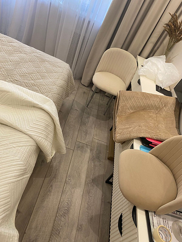 Стул на металлокаркасе Gabi 1 light purple / black фото покупателя 185