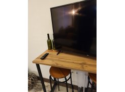 Барная стойка Дилан Лофт 120х40х90 бетон светлый фото покупателя 100