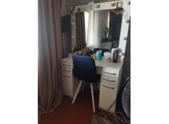 Стул на металлокаркасе Чилли синяя ткань / белый фото покупателя 273