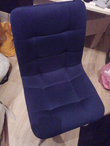 Стул на металлокаркасе Чилли черный / зеленый фото покупателя 1007