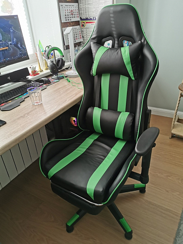 Компьютерное кресло Corvet black / red фото покупателя 10