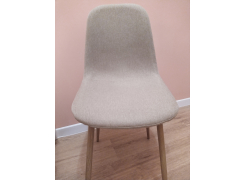 Стул на металлокаркасе Lilu темно-бежевый / белый фото покупателя 86