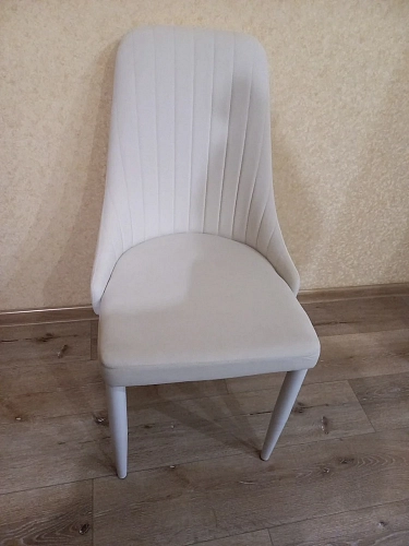 Стул на металлокаркасе Kora white фото покупателя 11