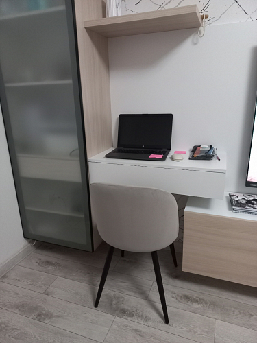 Стул на металлокаркасе Gabi wine red / black фото покупателя 500