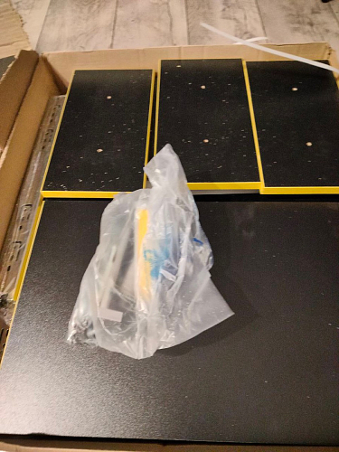 Тумба Ханна черная / красная  - Уцененный экземпляр фото покупателя 97