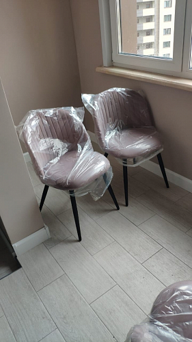 Стул на металлокаркасе Gabi 1 gray фото покупателя 223