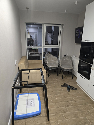 Стул на металлокаркасе Gabi 1 light purple / black фото покупателя 599