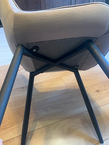 Комплект стульев Седа К 4 шт латте / черный фото покупателя 8