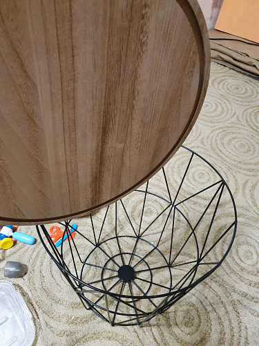 Журнальный столик Mariffa белый / черный фото покупателя 19