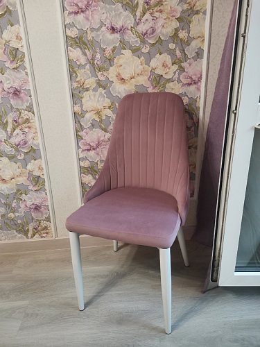 Стул на металлокаркасе Kora dark gray / black фото покупателя 188