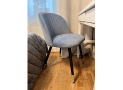 Стул на металлокаркасе Gabi blue / black фото покупателя 220