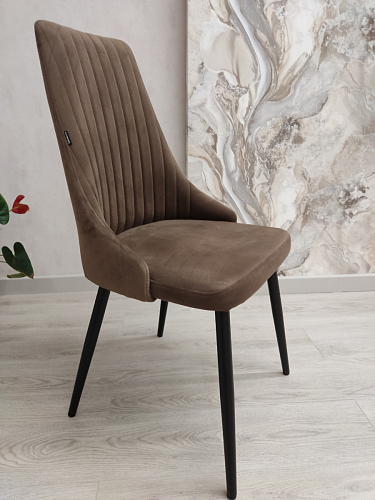 Стул на металлокаркасе Нараян velutto 23 / черный фото покупателя 7