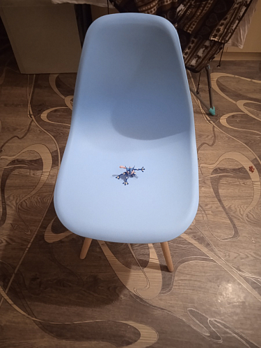 Пластиковый стул Eames PC-015 желтый фото покупателя 135