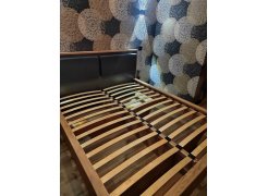 Двуспальная кровать Клауд 160х200 парящая дуб крафт золотой / антрацит фото покупателя 2