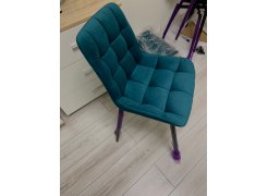 Стул на металлокаркасе Алст velutto 05 / черный фото покупателя 7