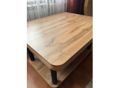 Стол-трансформер Виват дуб вотан / хром фото покупателя 6