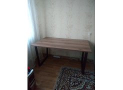 Стол Лота Лофт 120 25 мм сабия / черный матовый фото покупателя 846