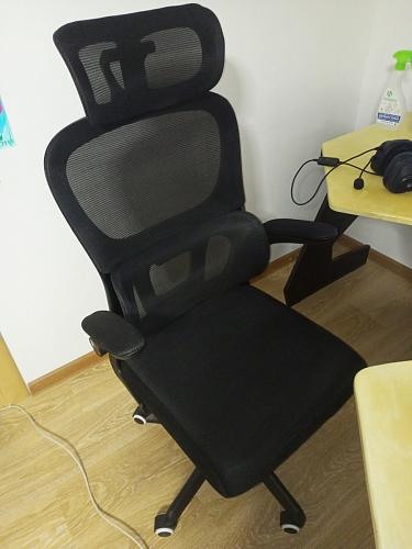 Компьютерное кресло Sprut темно-серый / черный фото покупателя 16