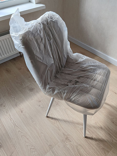 Стул на металлокаркасе Дани темно-серый (zd 995) / черный фото покупателя 36