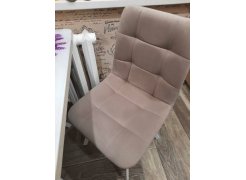 Стул на металлокаркасе Чилли розовый / черный каркас фото покупателя 251