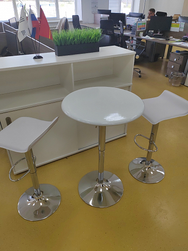 Барный стол Malibu white фото покупателя 3