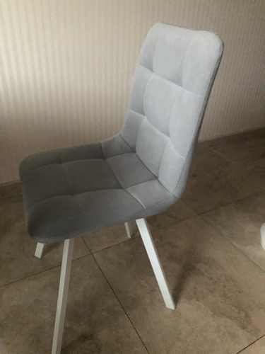 Стул на металлокаркасе Стронг коричневый velutto 36 / черный фото покупателя 110