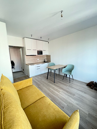 Стол Тринити Лофт 120 32 мм дуб галифакс табако / черный матовый фото покупателя 83