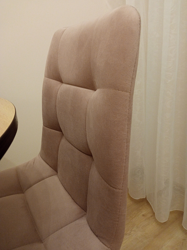 Комплект стульев Чилли 2 шт бежевый / черный фото покупателя 671