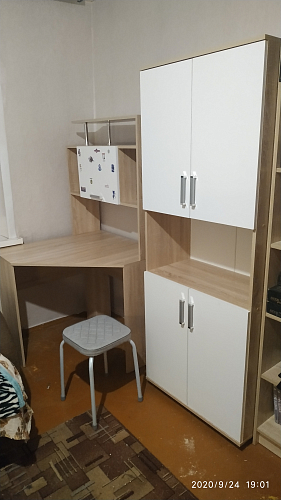 Стол компьютерный Джаз-22 дуб сонома фото покупателя 1