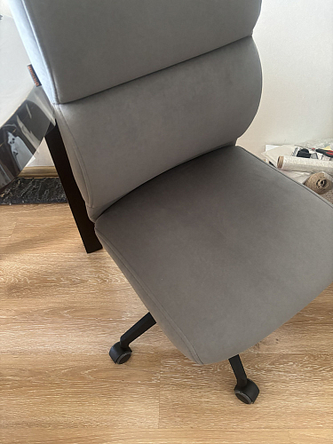 Компьютерное кресло Benefit/Бенефит флок бежевый 7 фото покупателя 44