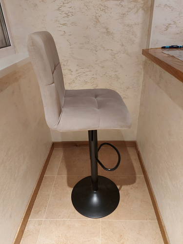 Барный стул Milton серый фото покупателя 2