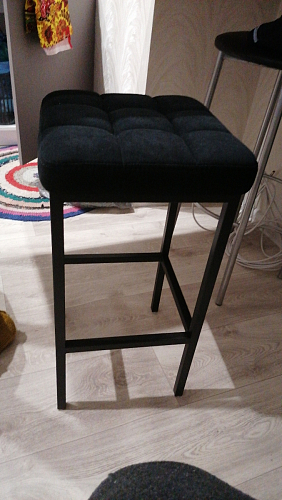 Барный стул Лофт катания минт / белый матовый фото покупателя 206