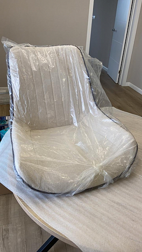 Стул на металлокаркасе Seda black / light gray фото покупателя 7