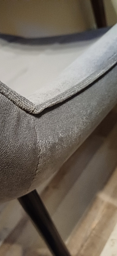 Стул на металлокаркасе Седа К кирпичный / черный фото покупателя 78