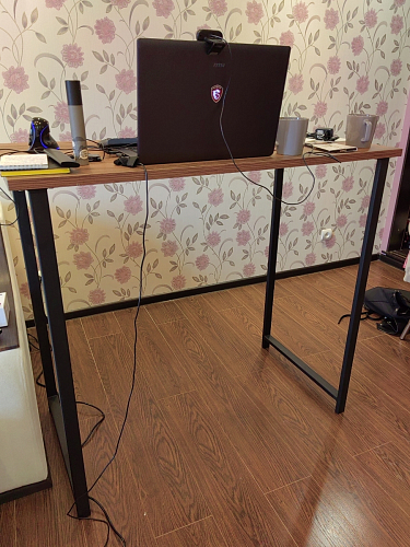 Барная стойка Дилан Лофт 120х60х90 бетон фото покупателя 207