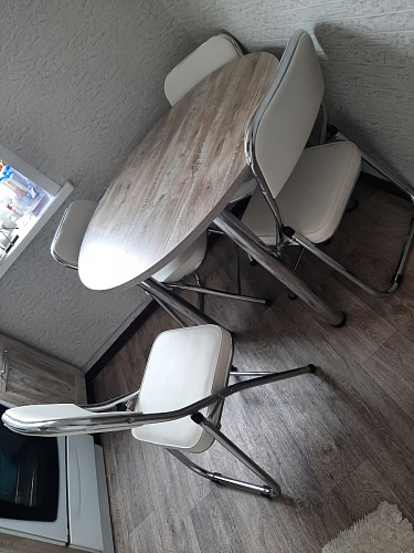 Стул Chair раскладной бежевый фото покупателя 21