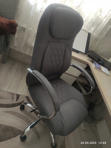 Компьютерное кресло Tron gray fabric фото покупателя 65