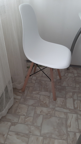 Пластиковый стул Eames PC-015 желтый фото покупателя 357