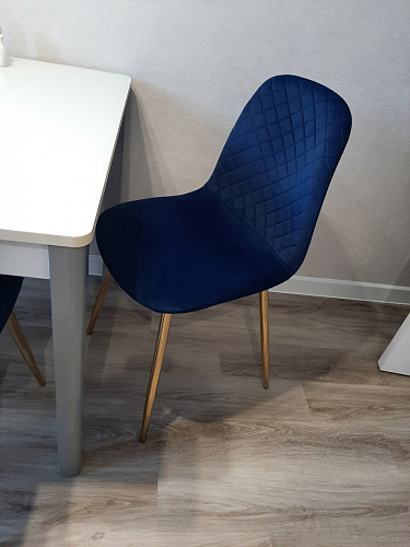 Стул на металлокаркасе Dabl wine red фото покупателя 138