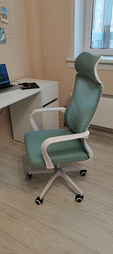 Компьютерное кресло Montana blue / white фото покупателя 25