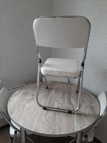 Стул Chair раскладной белый фото покупателя 24
