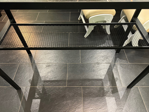 Барный стол Сари 120х50х171 дпк графит / черный фото покупателя 25